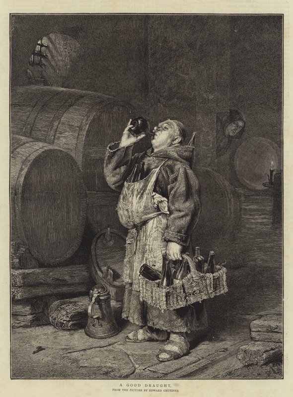 Ein guter Zug von Eduard von Grutzner