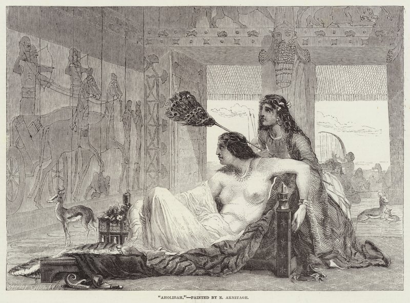 Aholibah von Edward A. Armitage