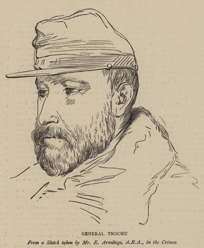 General Trochu von Edward A. Armitage