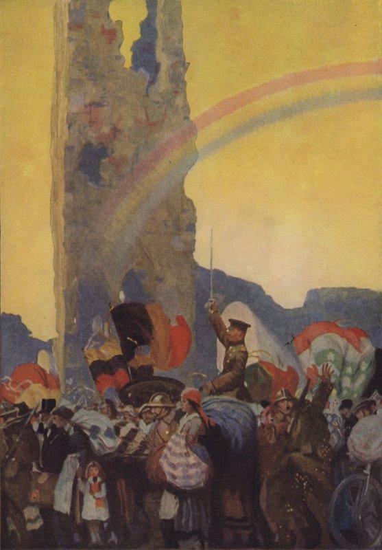 Nach dem Sturm des Krieges - König Albert von Edward Adrian Wilson