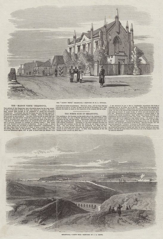Skizzen von Sebastopol von Edward Angelo Goodall