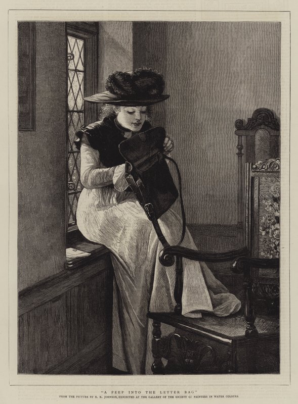 Ein Blick in die Briefmappe von Edward Killingworth Johnson