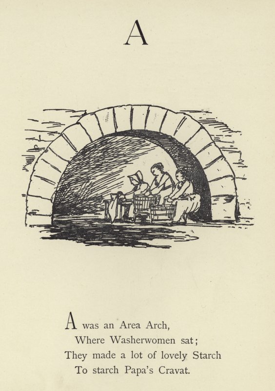 Der Buchstabe A von Edward Lear