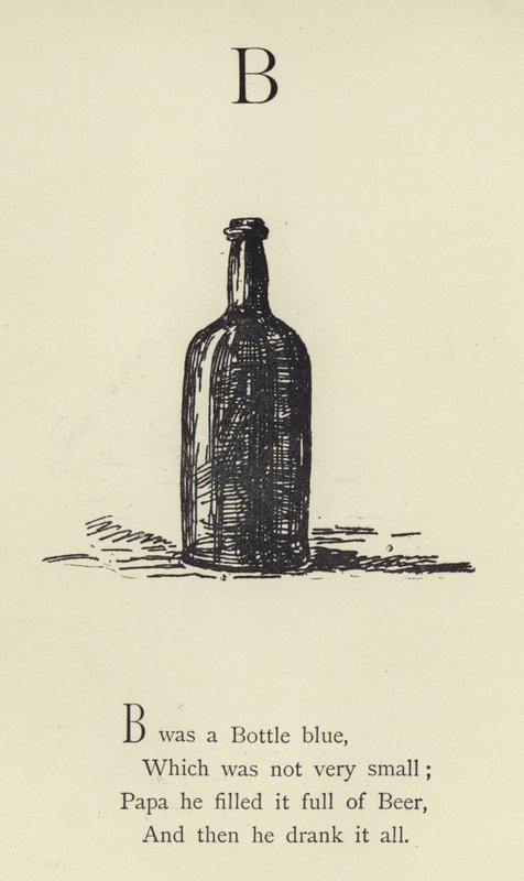 Der Buchstabe B von Edward Lear