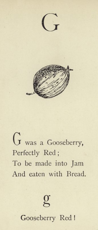 Der Buchstabe G von Edward Lear
