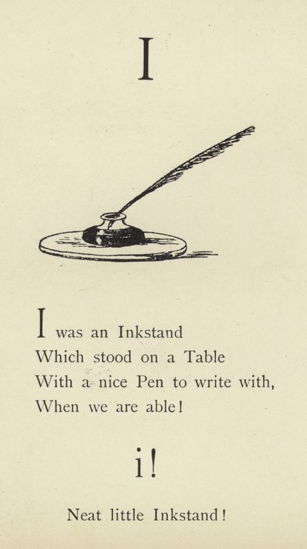 Der Buchstabe I von Edward Lear