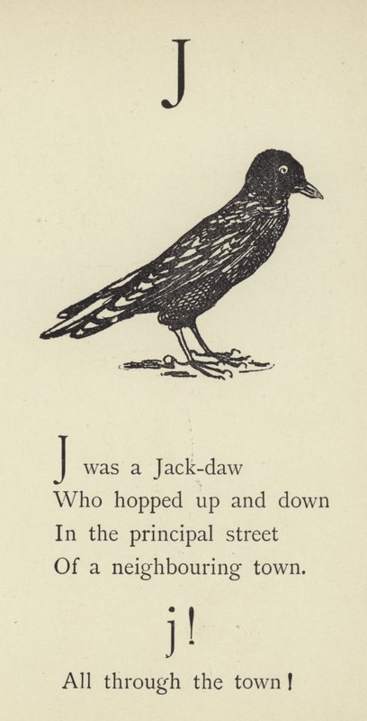 Der Buchstabe J von Edward Lear