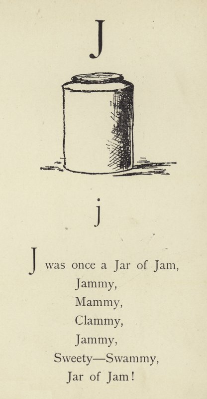 Der Buchstabe J von Edward Lear