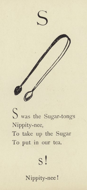 Der Buchstabe S von Edward Lear