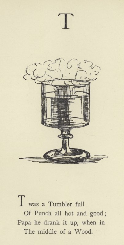 Der Buchstabe T von Edward Lear