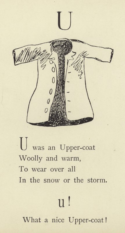 Der Buchstabe U von Edward Lear