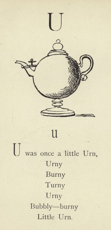 Der Buchstabe U von Edward Lear
