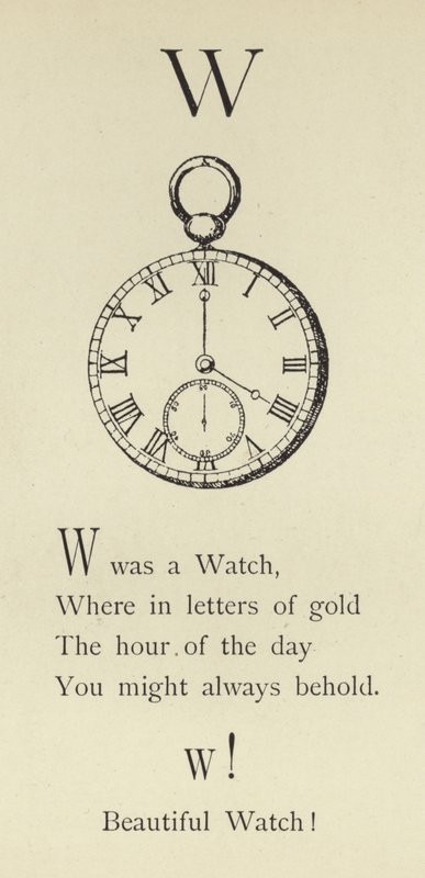 Der Buchstabe W von Edward Lear