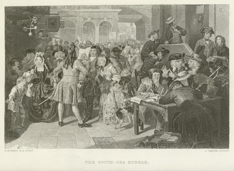 Die Südseeblase von Edward Matthew Ward