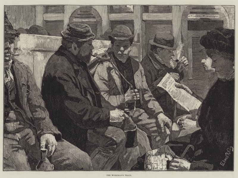 Der Arbeiterzug von Edward R. King
