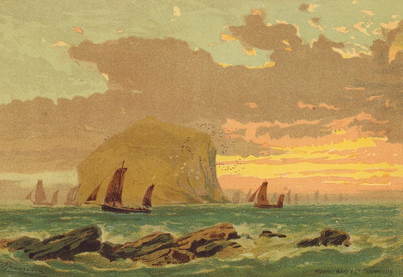 Der Bass Rock von Edward (after) Duncan
