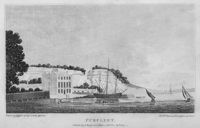 Purfleet von Edward (after) Gyfford