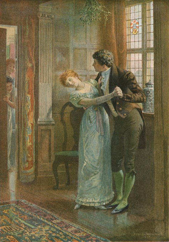Unter dem Mistelzweig von Edward Frederick Brewtnall