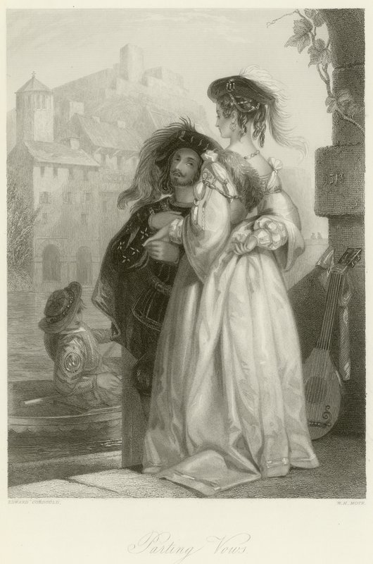 Abschiedsschwüre von Edward Henry Corbould