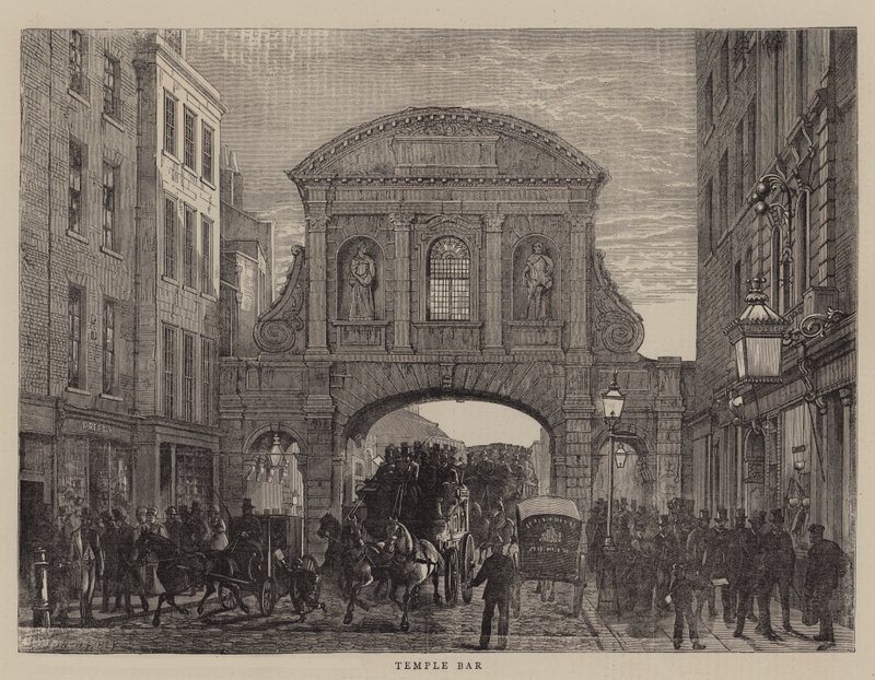 Temple Bar von Edward Henry Fahey