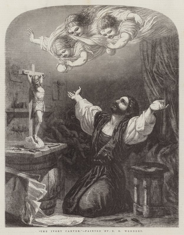 Der Elfenbeinschnitzer von Edward Henry Wehnert