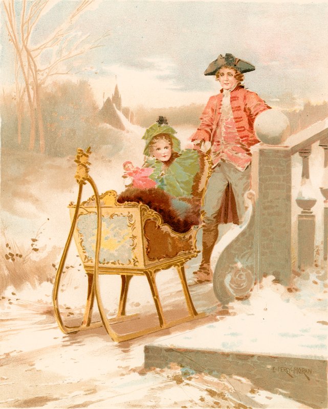 Alles an einem Wintertag von Edward Percy Moran