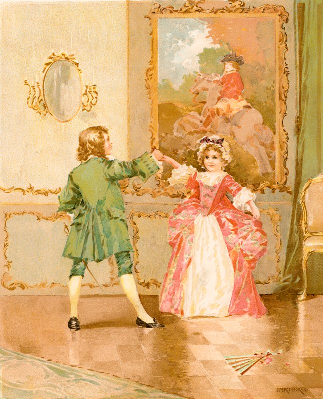 Das Menuett von Edward Percy Moran