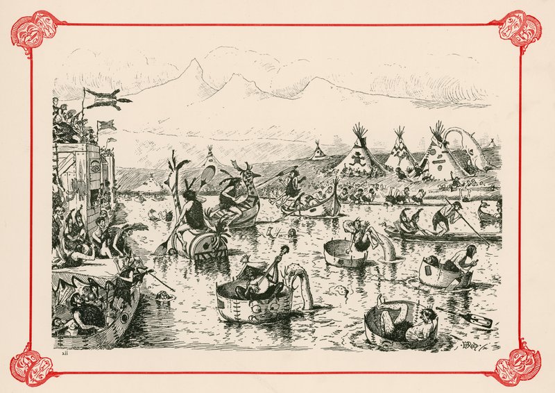Das jährliche Wasserfest von Edward Tennyson Reed