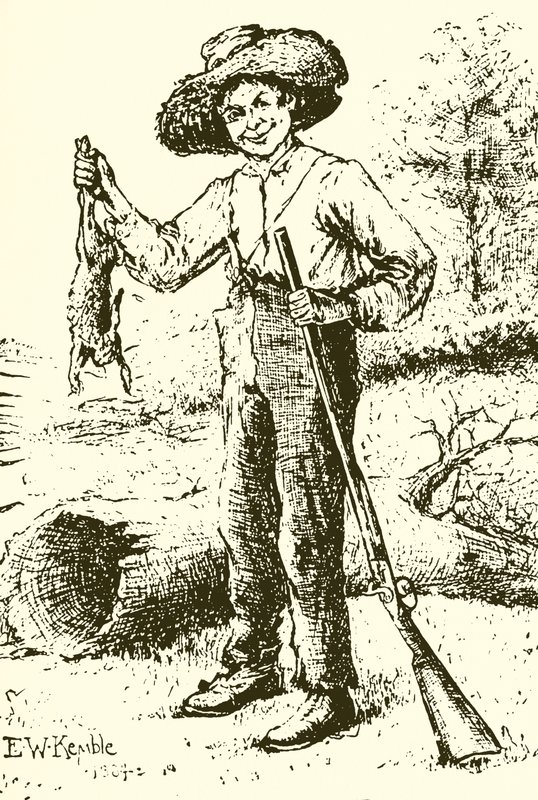 Huckleberry Finn von Edward Windsor Kemble