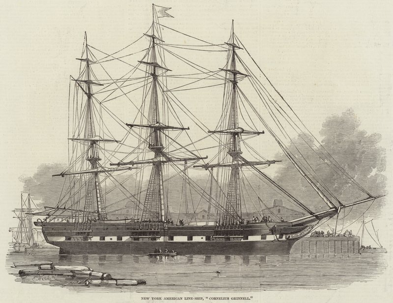 New York American Line-Schiff, Cornelius Grinnell von Edwin Weedon