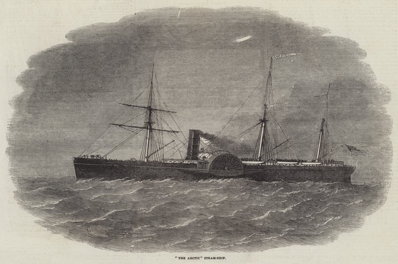 Das arktische Dampfschiff von Edwin Weedon