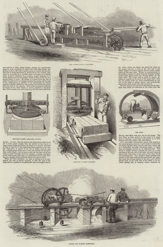 Das Gebäude der Großen Ausstellung von Edwin Weedon