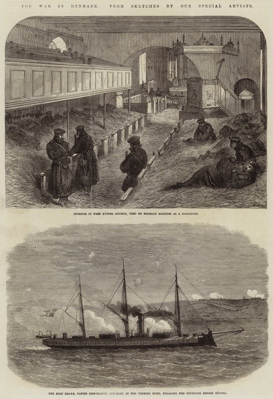 Der Krieg in Dänemark von Edwin Weedon