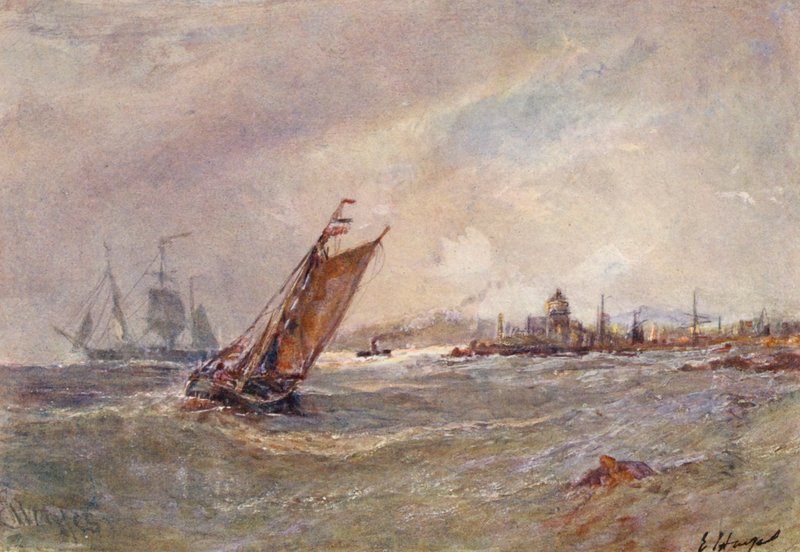 St Peter Port, Guernsey von Edwin Hayes