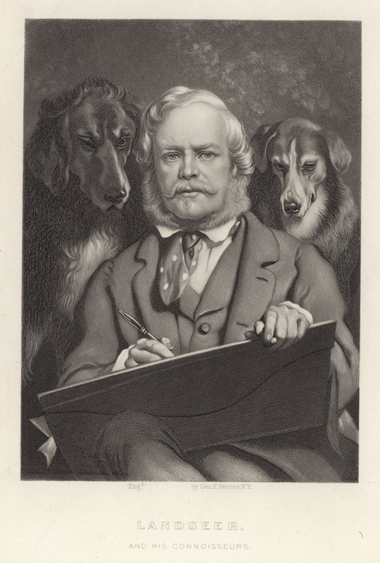 Sir Edwin Henry Landseer, englischer Maler von Edwin Landseer