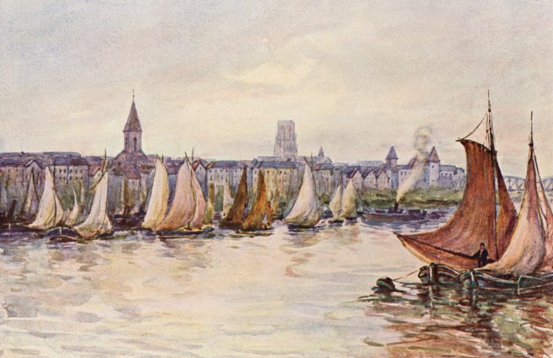 Der Rhein: Rotterdam von Effie Jardine