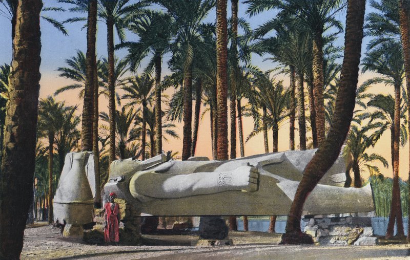 Kairo, Statue von Menphis von Egyptian Photographer