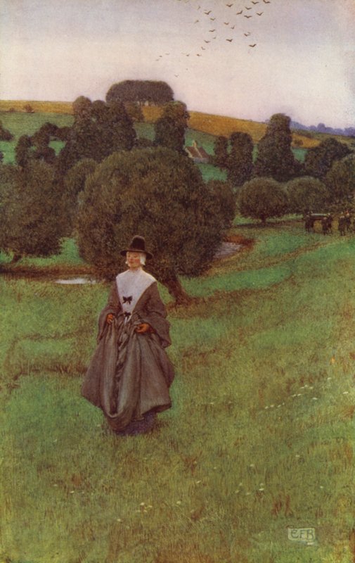 Grausame Barbara Allen von Eleanor Fortescue Brickdale