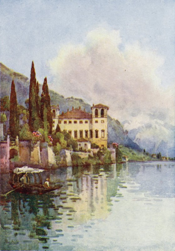 Gravedona, Lago di Como von Ella Du Cane