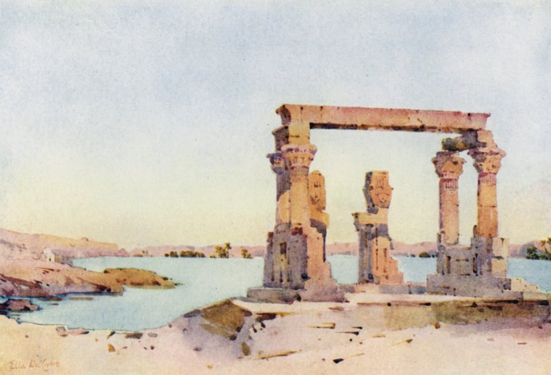Tempel von Kertassi, Nubien von Ella Du Cane