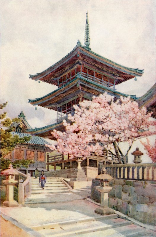 Die Pagode, Kyomidzu von Ella Du Cane