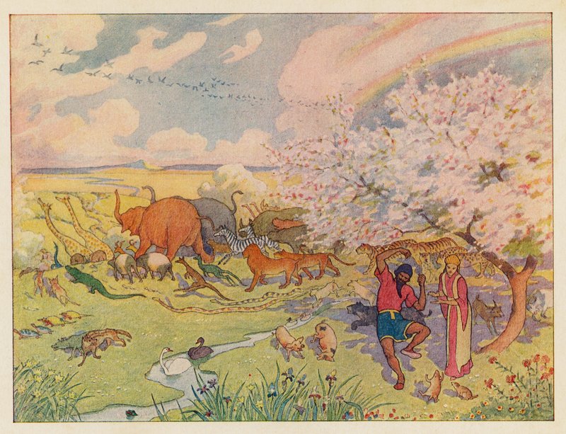 Noahs Arche: Der Regenbogen von Elmer Boyd Smith