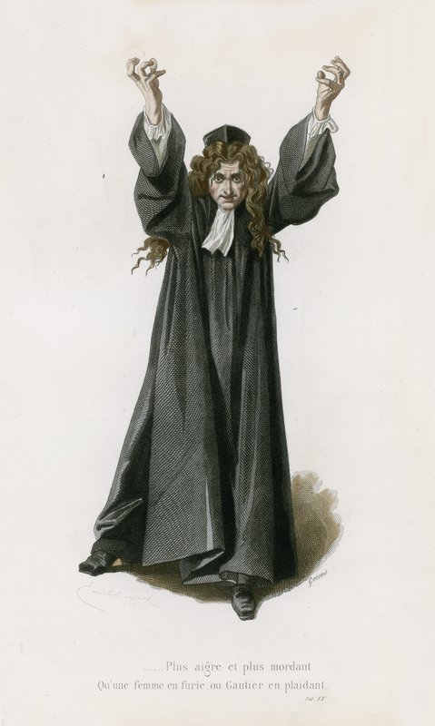 A Son Esprit, Satire X von Emile Antoine Bayard