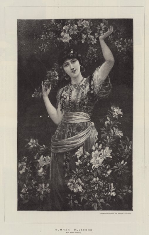 Sommerblüten von Emile Eismann Semenowski