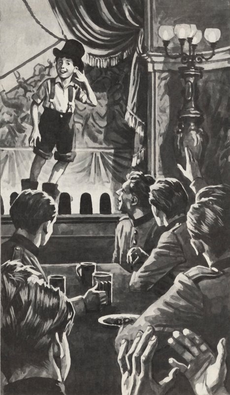 Charlie Chaplin als Junge von English School
