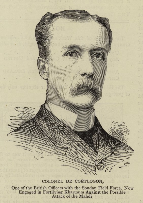 Oberst de Coetlogon von English School