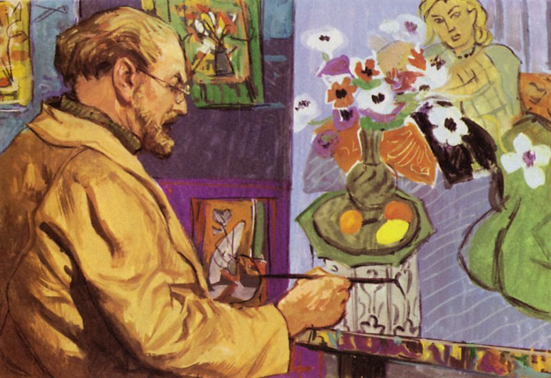 Henri Matisse malt von English School