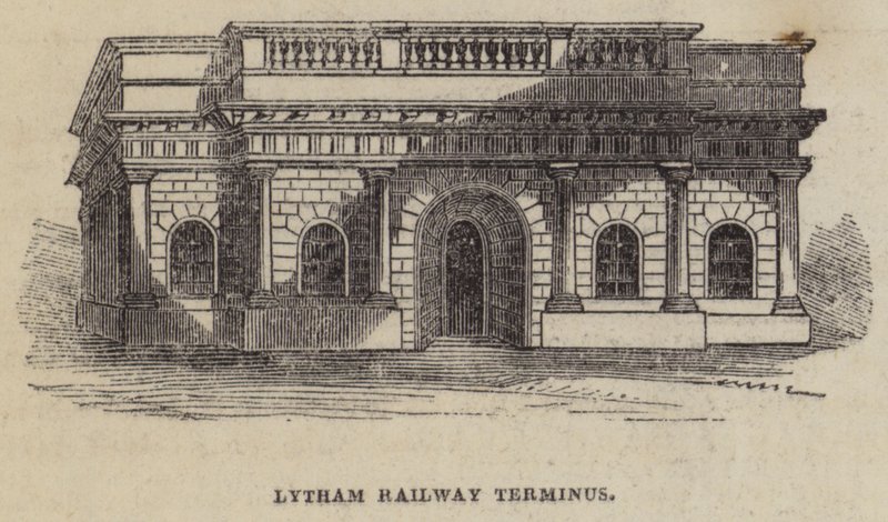 Lytham Bahnhof von English School