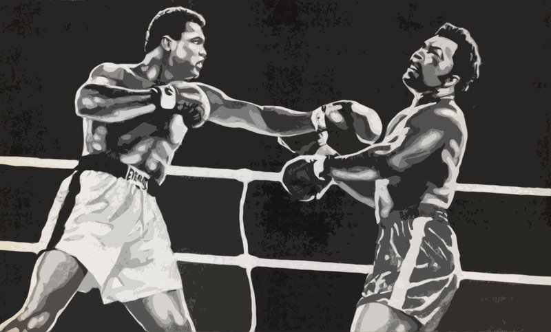 Muhammad Ali besiegt George Foreman von English School