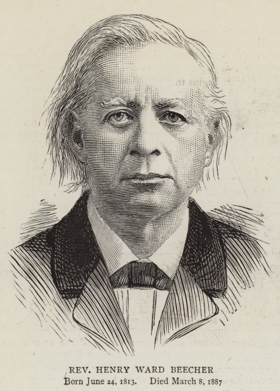 Reverend Henry Ward Beecher von English School